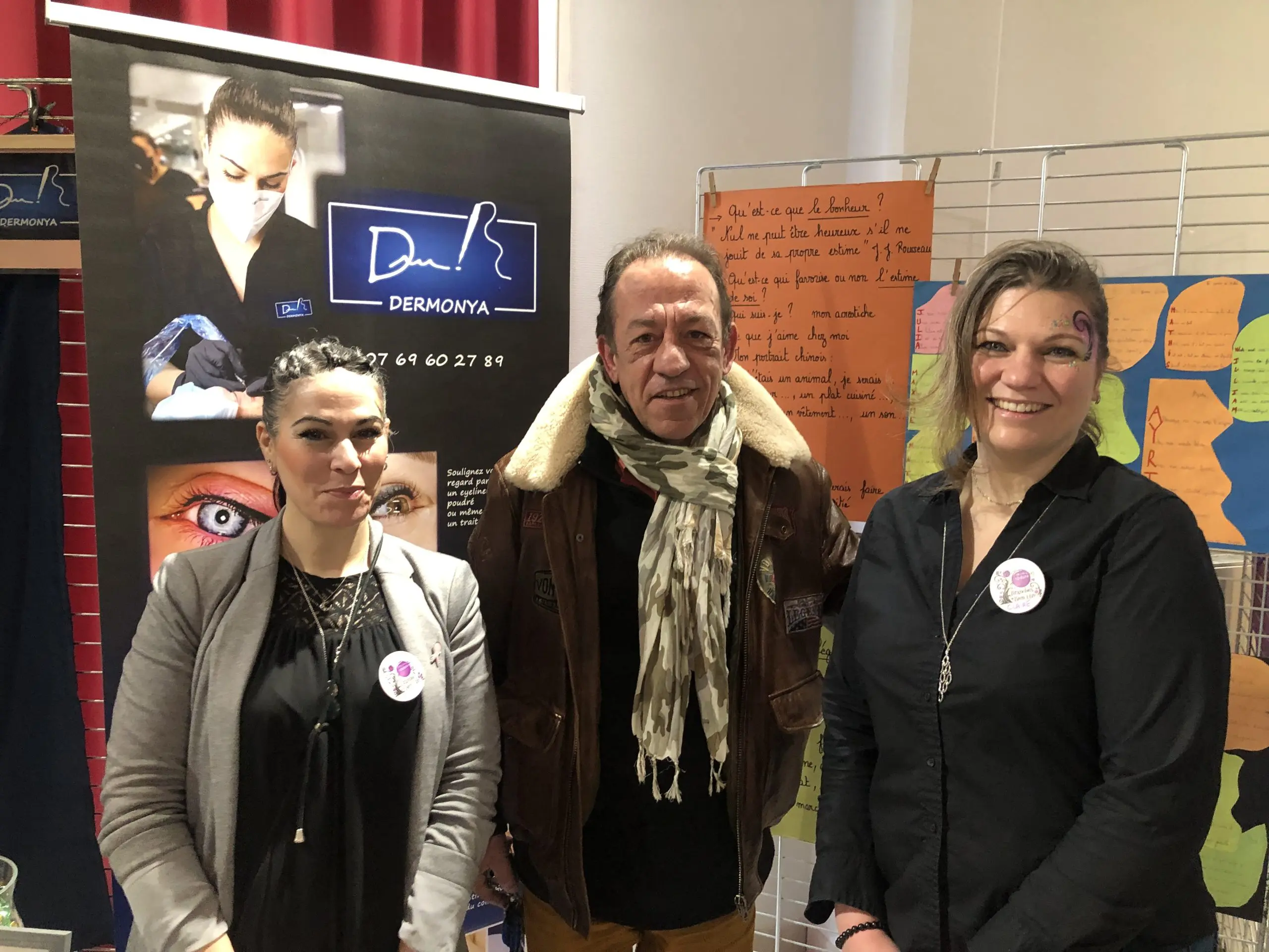 Des agents de Dermonya présent à la journée mondiale de la lutte contre l'obésité